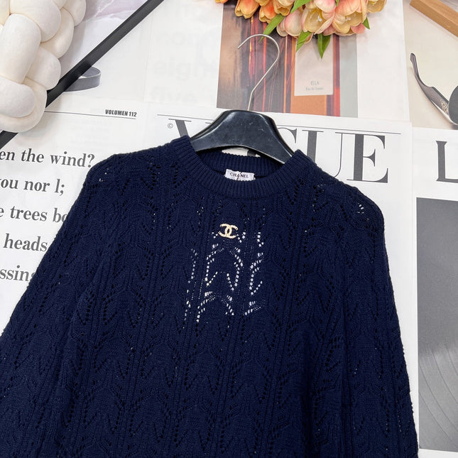 CHANEL 25S LONG-SLEEVE SWEATER 443