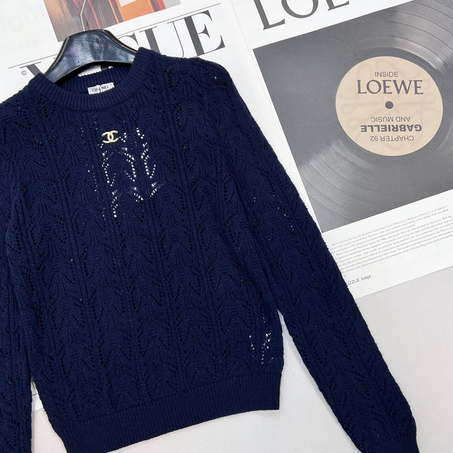 CHANEL 25S LONG-SLEEVE SWEATER 443