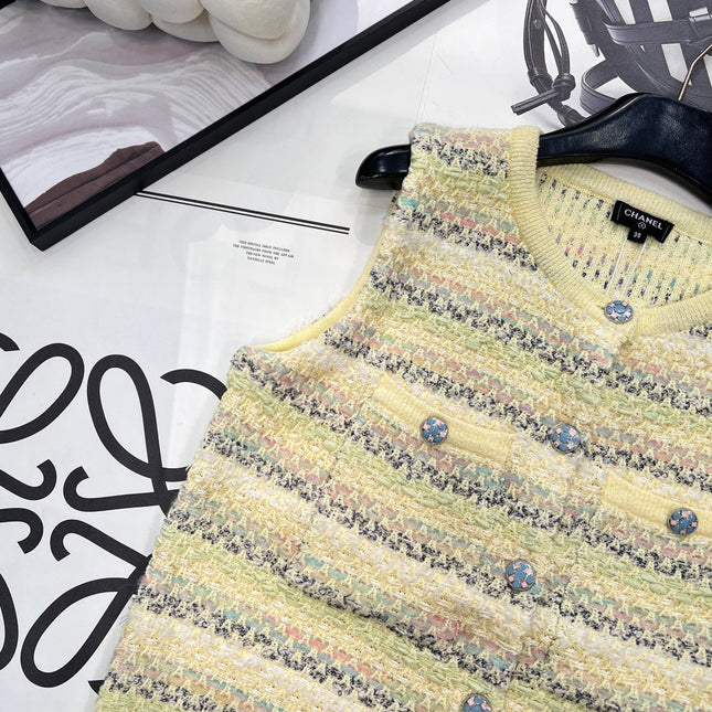 CHANEL 25S KNITTED VEST 509