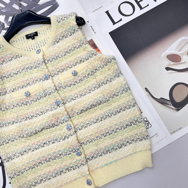 CHANEL 25S KNITTED VEST 509