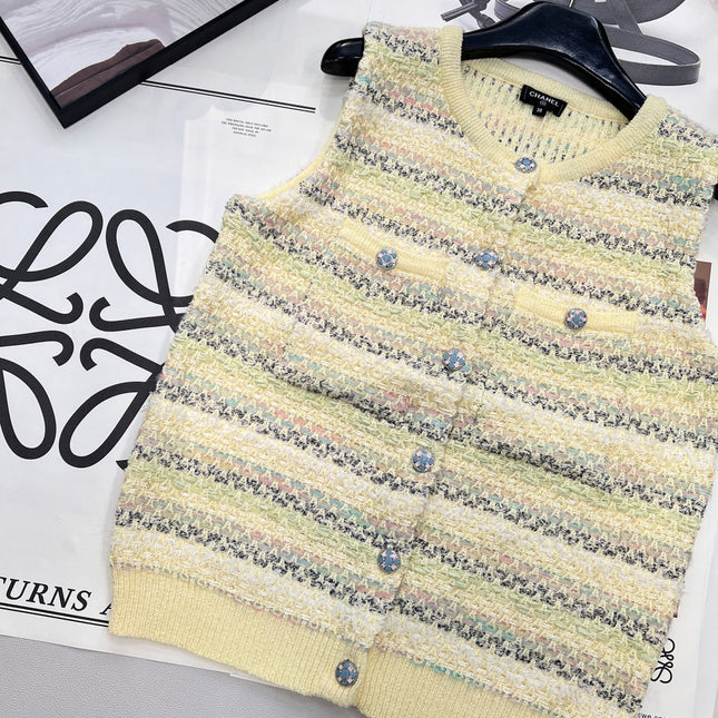 CHANEL 25S KNITTED VEST 509