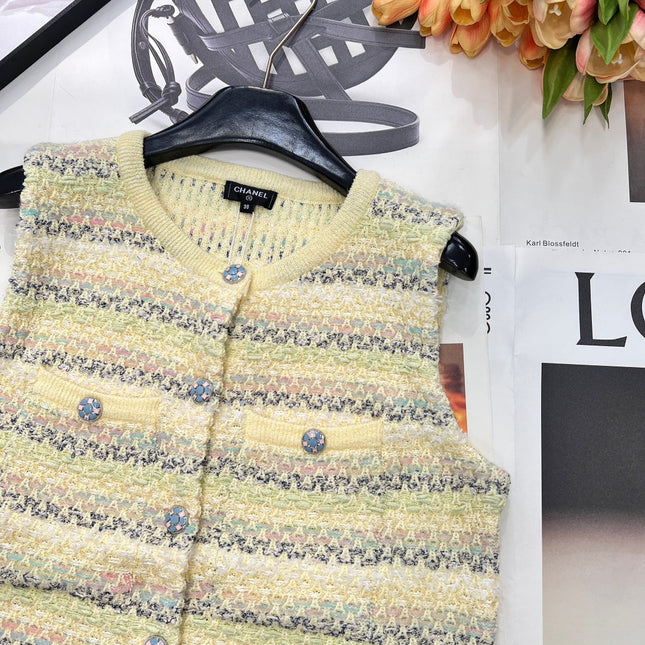 CHANEL 25S KNITTED VEST 509