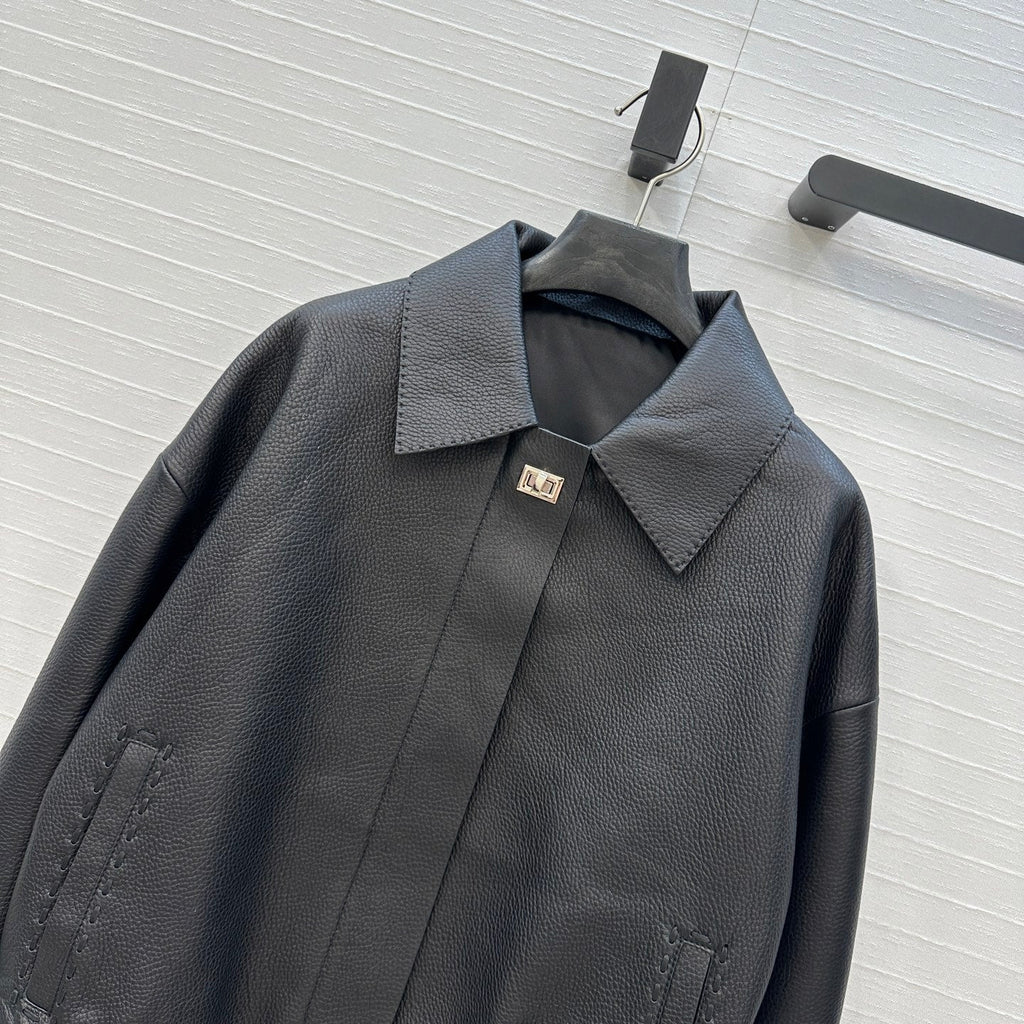 FENDI PREMIUM LEATHER JACKET 276192