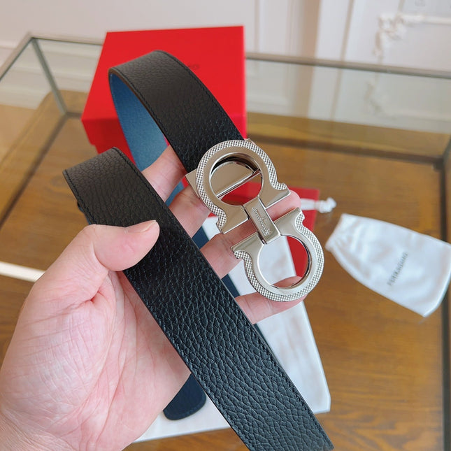 BELT 35MM IN BROWN CALFSKIN 630152