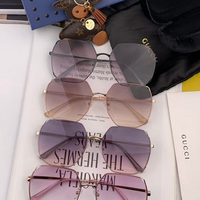 SPECIALIZED FIT ROUND-FRAME SUNGLASSES 8660 IN METAL