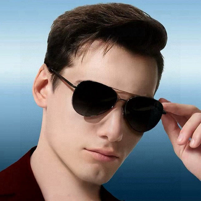 AVIATOR FRAME SUNGLASSES G8204 IN METAL