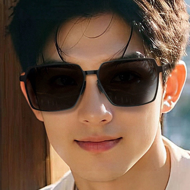 RECTANGULAR FRAME SUNGLASSES 3862 IN METAL