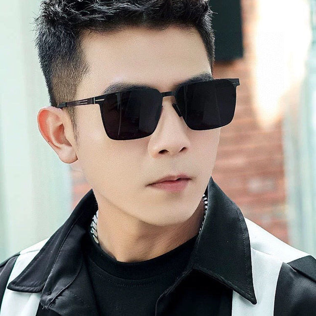RECTANGULAR FRAME SUNGLASSES 1862 IN METAL