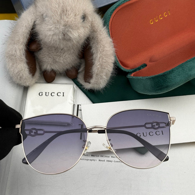 BUTTERFLY FRAME SUNGLASSES G3635 IN METAL
