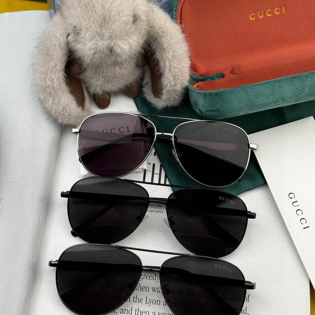AVIATOR FRAME SUNGLASSES G2203 IN METAL
