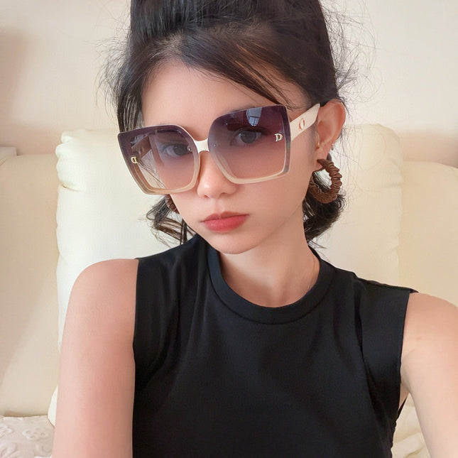 MONTAIGNE SUNGLASS D2302 IN ACETATE EMBOSSED LOGO