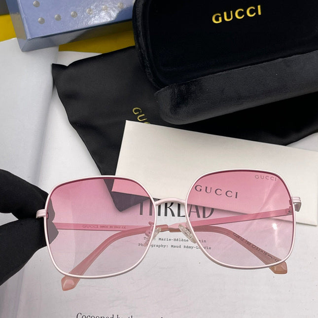 SQUARE FRAME SUNGLASSES G22201 IN METAL