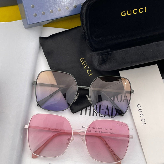 SQUARE FRAME SUNGLASSES G22201 IN METAL