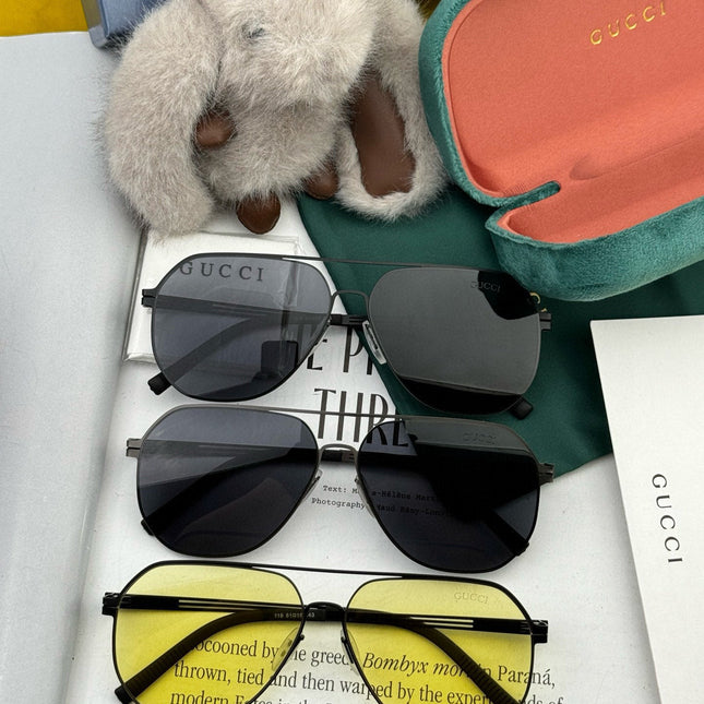 AVIATOR FRAME SUNGLASSES G911 IN METAL