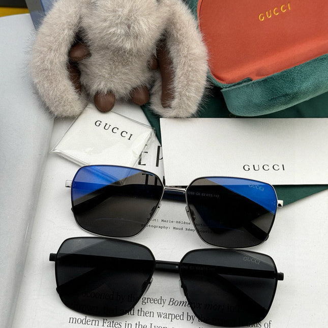 SQUARE FRAME SUNGLASSES G61806 IN METAL