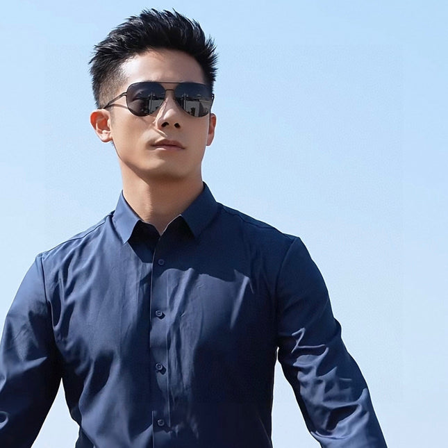AVIATOR FRAME SUNGLASSES G5882 IN METAL