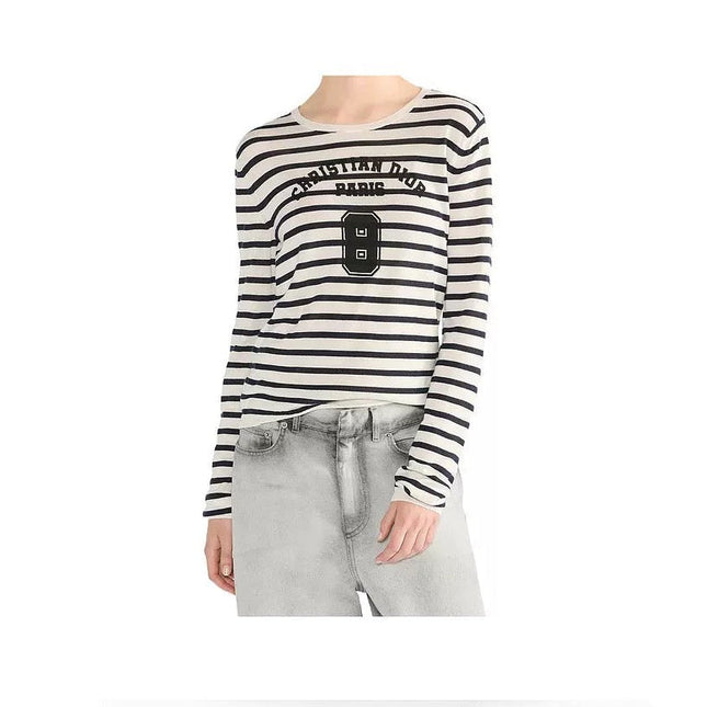 DIOR 25S STRIPED KNITTED SWEATER 765