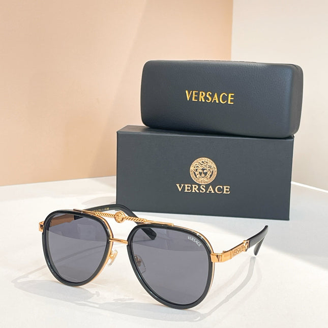 MEDUSA ROLLER PILOT FRAME SUNGLASSES VE6815 IN ACETATE