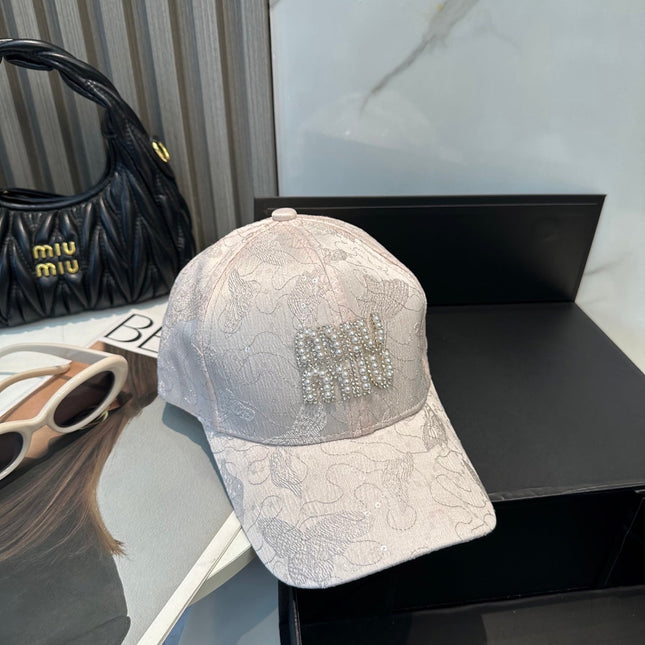 MIUMIU BASEBALL CAP STYLE 33