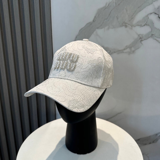 MIUMIU BASEBALL CAP STYLE 32