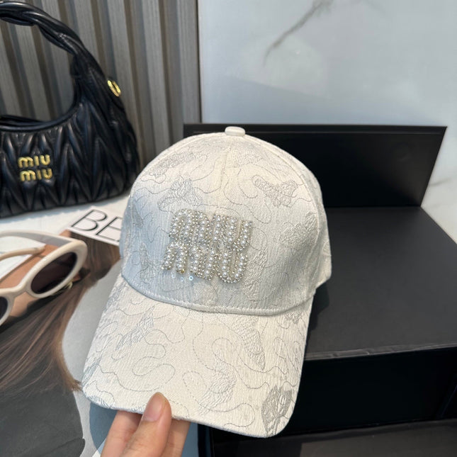 MIUMIU BASEBALL CAP STYLE 32