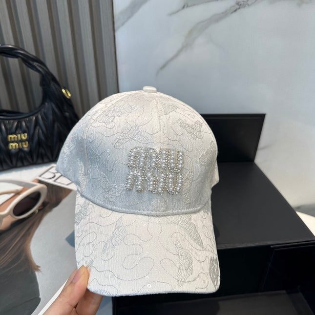 MIUMIU BASEBALL CAP STYLE 32