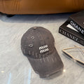 MIUMIU 26S BASEBALL CAP 342398