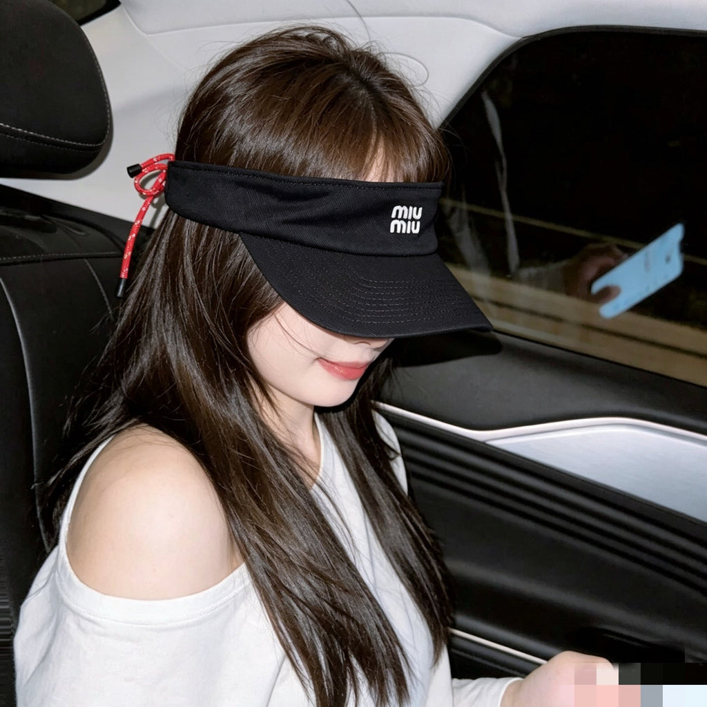 MIUMIU 26S SUN VISOR HAT 345278