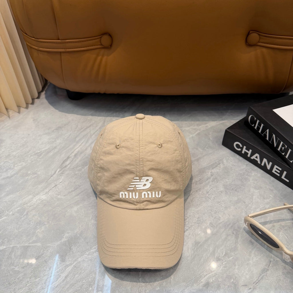 MIUMIU 26S BASEBALL CAP 342424