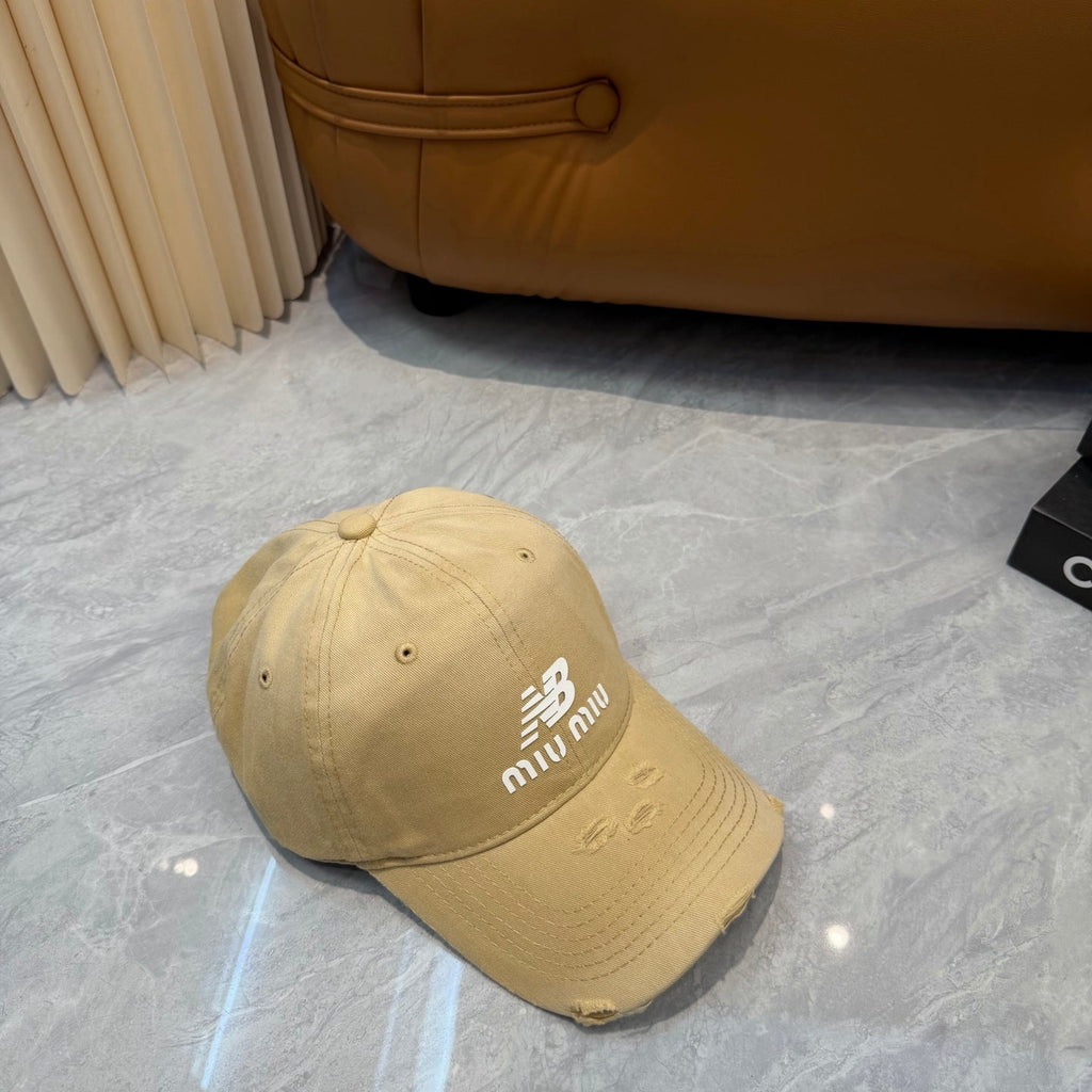 MIUMIU 26S BASEBALL CAP 342438