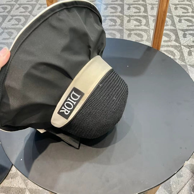 DIOR 26S MESH WIDE-BRIM HAT WITH BOW STYLE 34