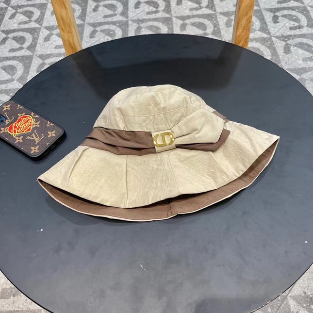 DIOR 26S LOGO BOW BUCKET HAT STYLE 38