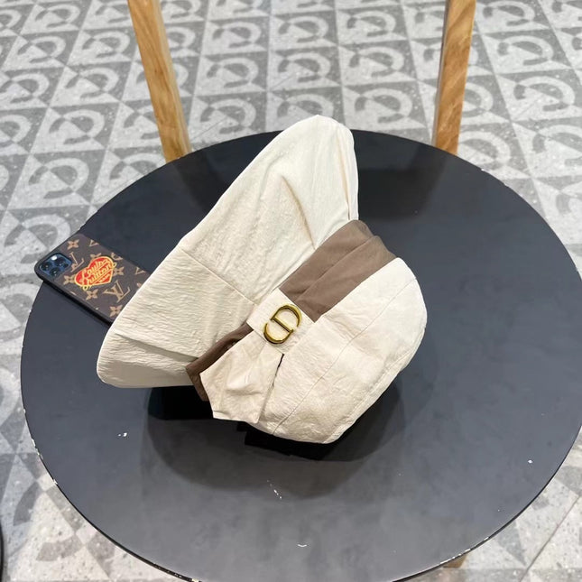 DIOR 26S LOGO BOW BUCKET HAT STYLE 37