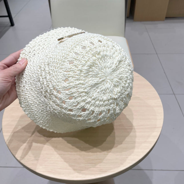 DIOR 26S DIOR STRAW BUCKET HAT STYLE 81