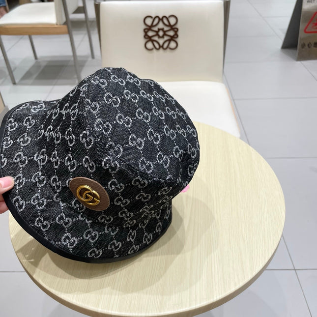 GUCCI 26S DENIM BUCKET HAT STYLE 110