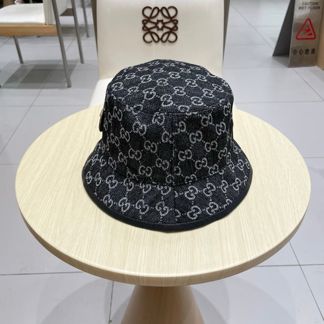 GUCCI 26S DENIM BUCKET HAT STYLE 110