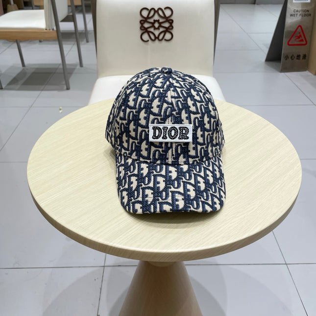DIOR 26S EMBROIDERED BASEBALL CAP STYLE 15