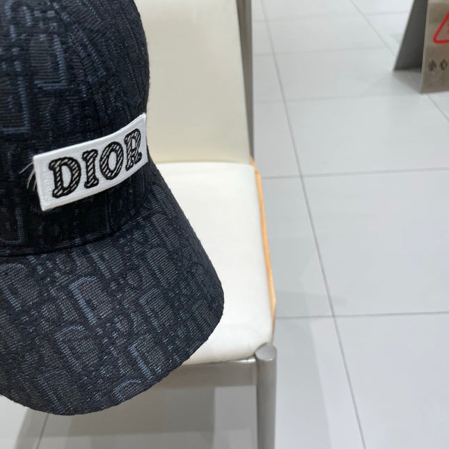 DIOR 26S EMBROIDERED BASEBALL CAP STYLE 16