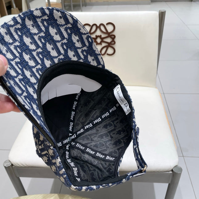DIOR 26S EMBROIDERED BASEBALL CAP STYLE 17