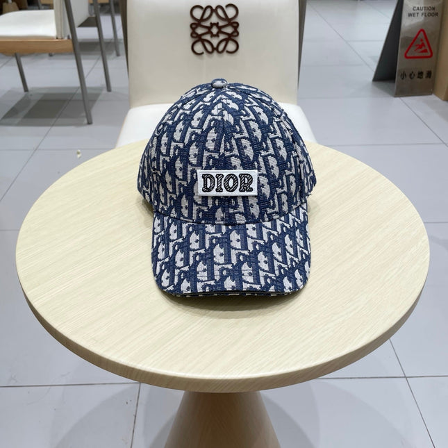 DIOR 26S EMBROIDERED BASEBALL CAP STYLE 17