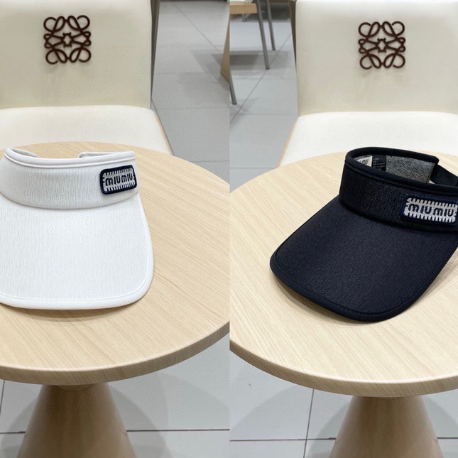 MIUMIU VISOR HAT STYLE 72