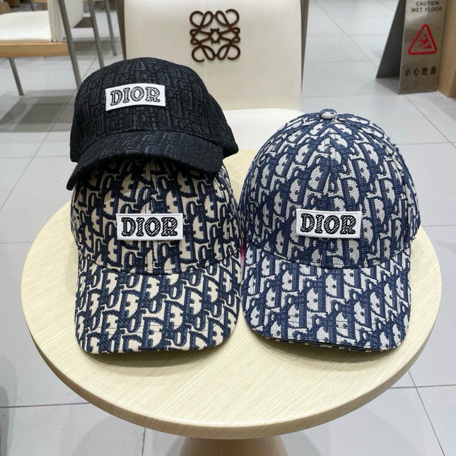 DIOR 26S EMBROIDERED BASEBALL CAP STYLE 15