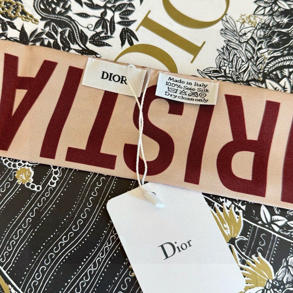 DIOR 26S SCARF 105CM IN SILK 297751
