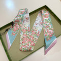 GUCCI 26S SCARF 120 IN SILK 267837