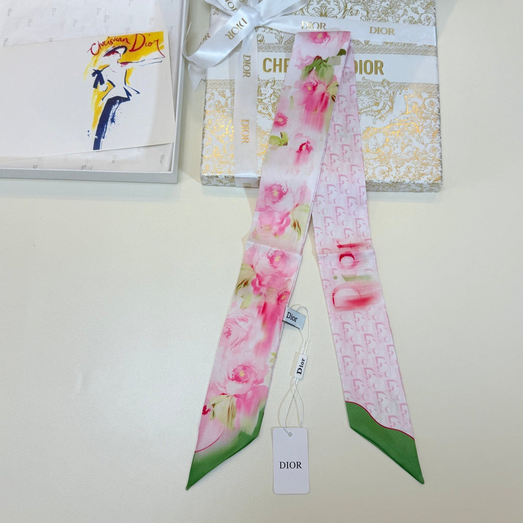 DIOR 26S SCARF 105CM IN SILK 316504