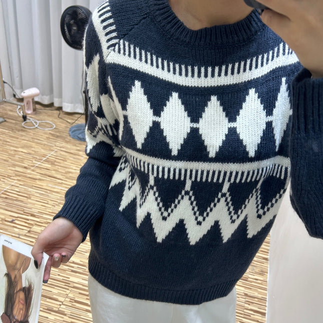 DIOR 25S ROUND-NECK SWEATER 717