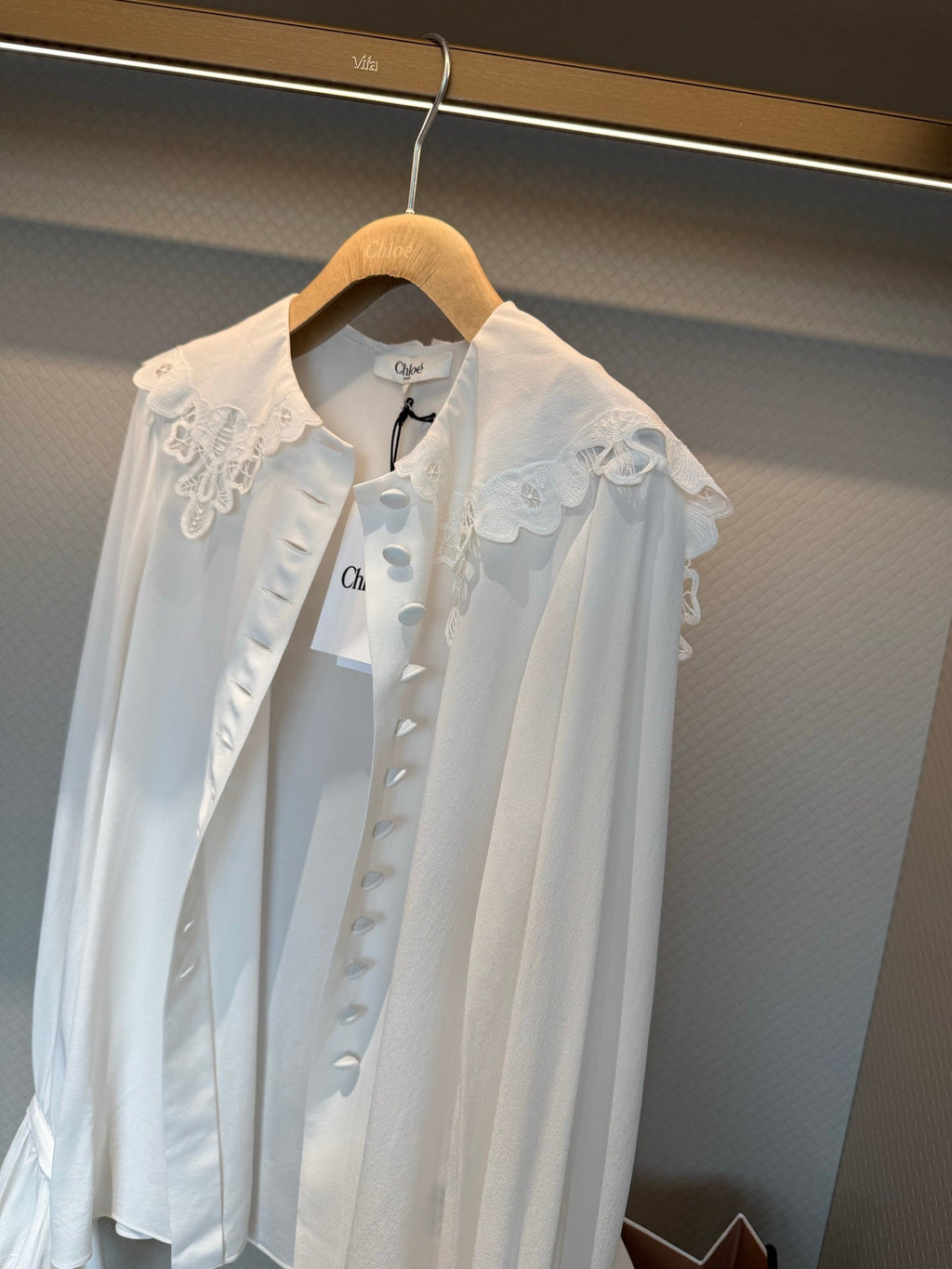 ELEGANT CHLOE WHITE BLOUSE