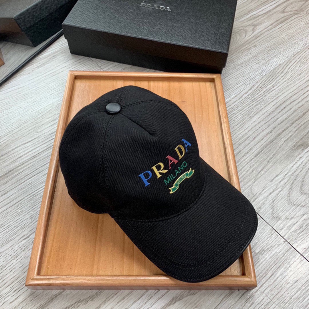 BASEBALL HAT IN BLACK FABRIC 269983