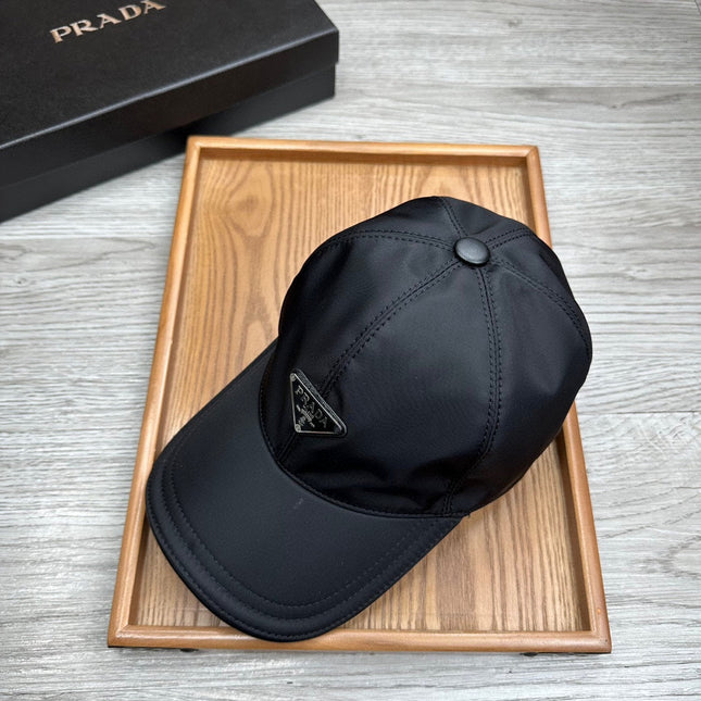 BASEBALL HAT IN BLACK RE-NYLON 214514