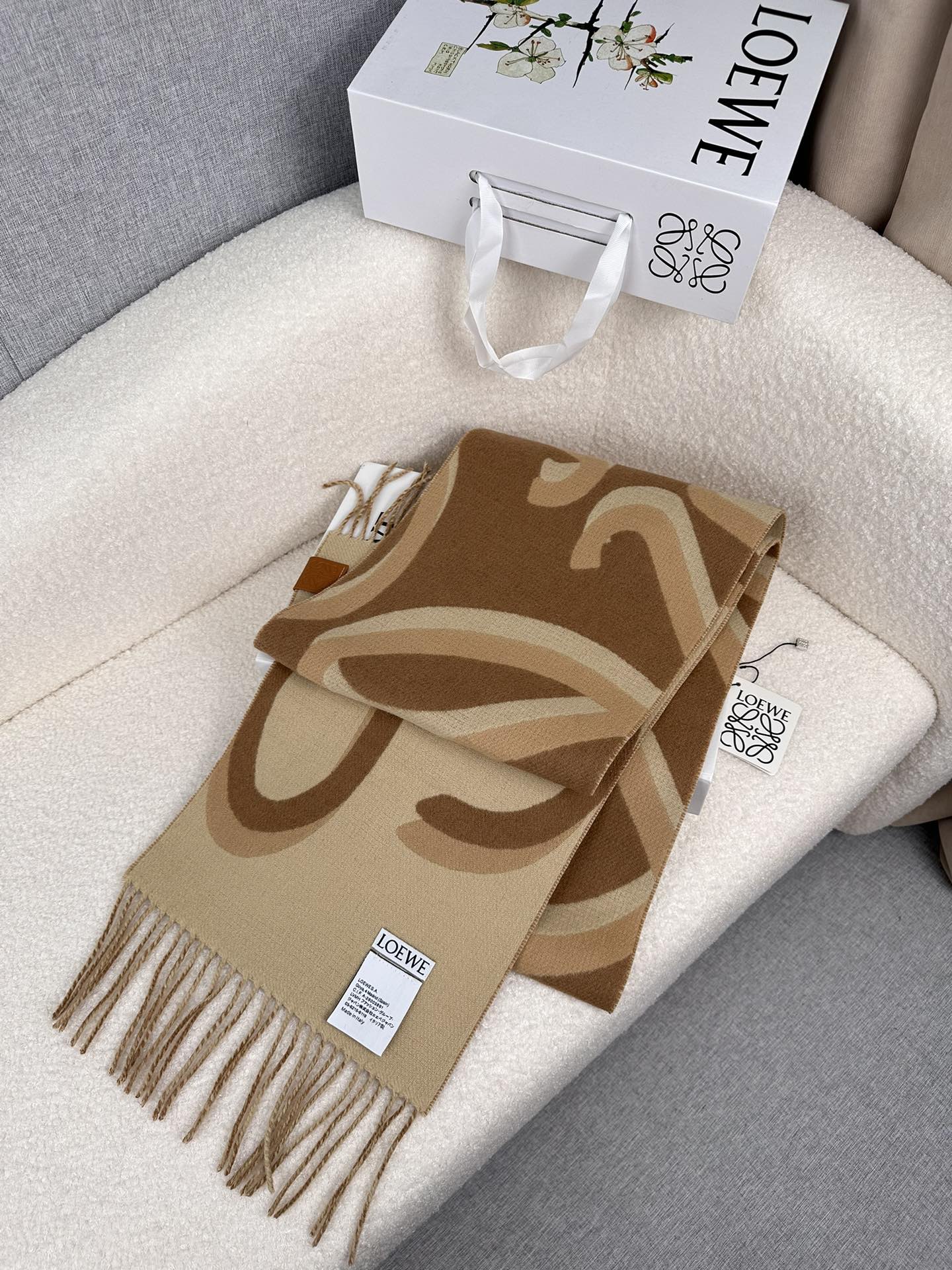 LOEWE 26S SCARF 180 IN CASHMERE 508523